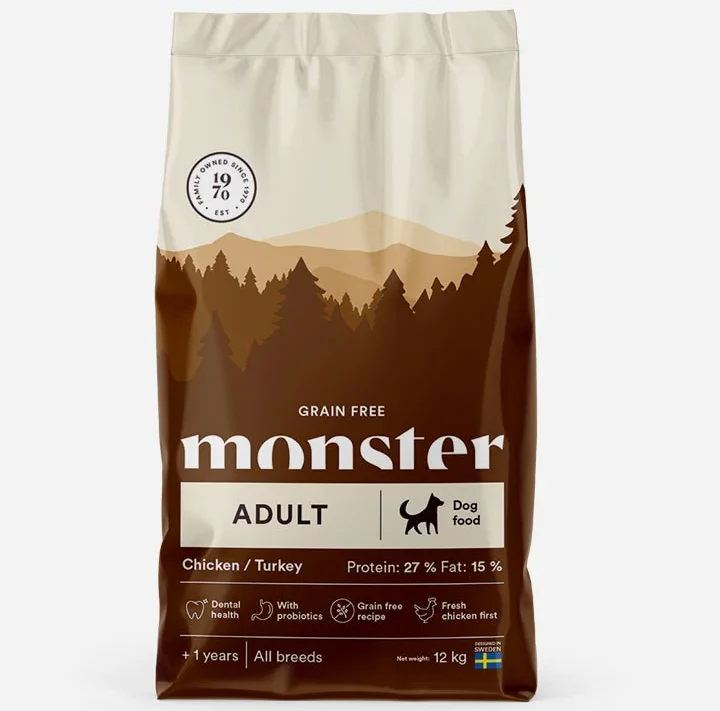 monster adult bedst i test tørfoder