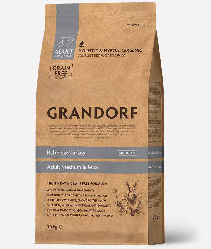 tørfoder voksen bedst i test grandorf